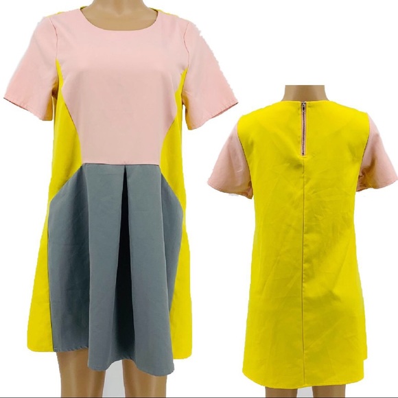Dresses & Skirts - Color Block Shift Dress